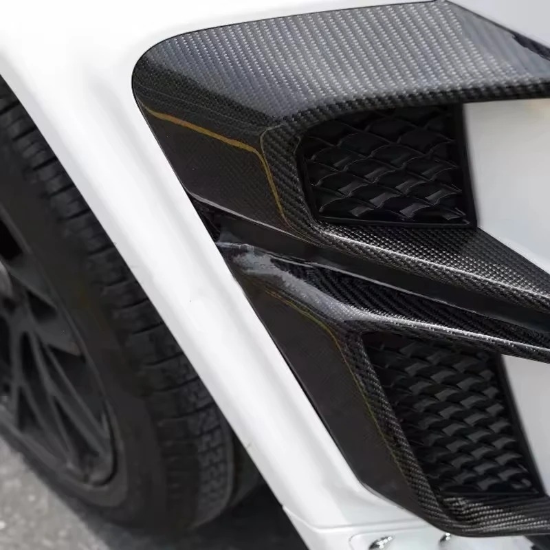 G Class W464 G63 G900 Body Kit Real Carbon Fiber W464 B900 Front Bumper Light Grille Cover Fender Lip Cover Exhaust New